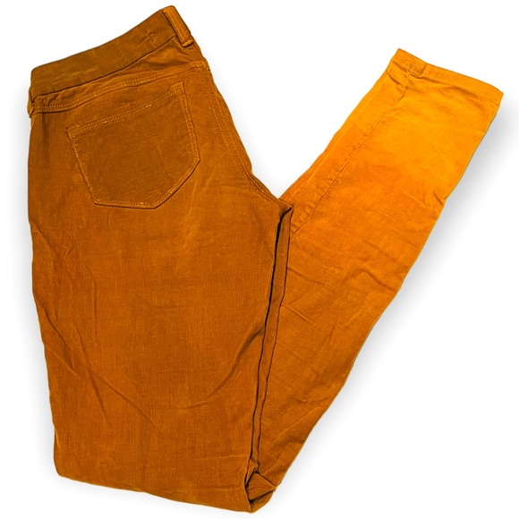 Design Lab | Woman’s Spring St Skinny Mustard Ombré Corduroys Size 25 - Picture 3 of 15
